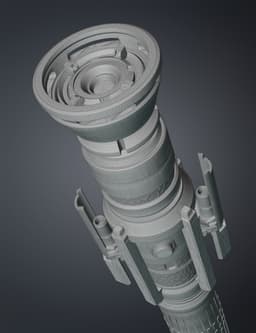 Temperance Lightsaber - Jedi Survivor 3d model