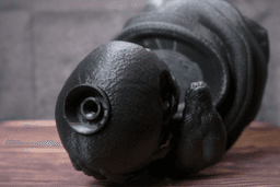 Snake and Skull Incense Burner 3d model