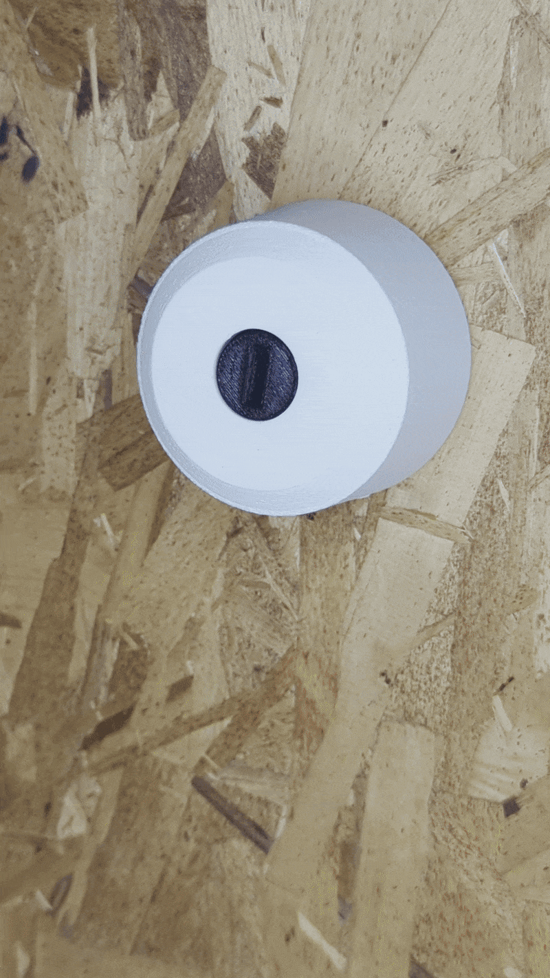 Locking Key Hook 3d model