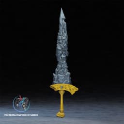 Maliketh Black Blade 3D Printer STL File 3d model