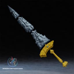 Maliketh Black Blade 3D Printer STL File 3d model