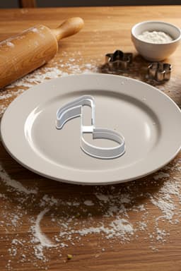 Musical Cookie Cutter, Biscuit Cutter 3d model