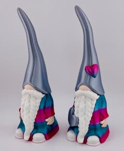 Coat Gnome -Hearts 3d model