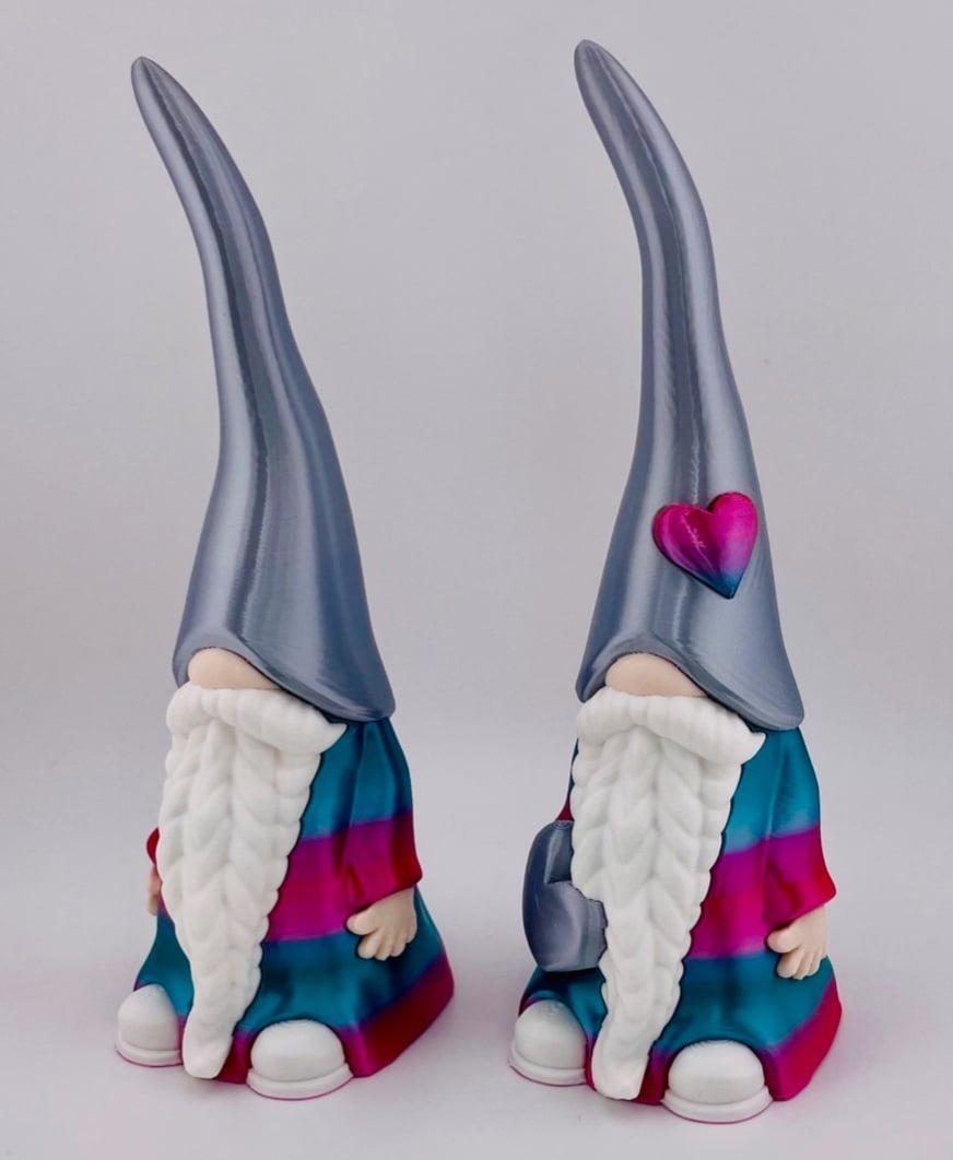 Coat Gnome -Hearts 3d model