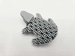 CUTE FLEXI RHINO 3d model