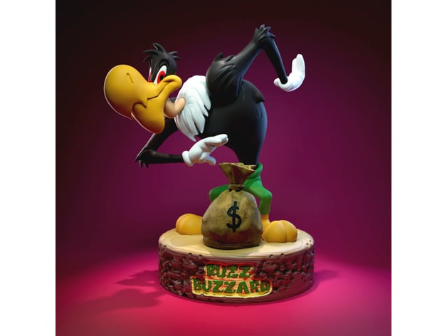 Buzz Buzzard 3d model