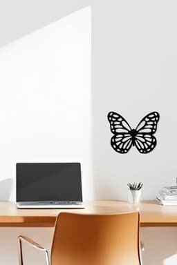 Butterfly Wall Art, Wall Decor, Home Decor 3d model