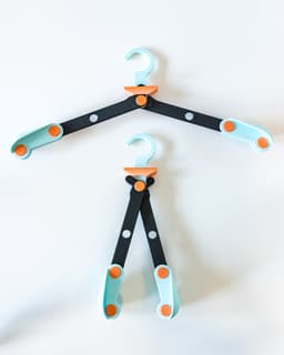 EZPZ Hanger // Folding Clothes Hanger 3d model