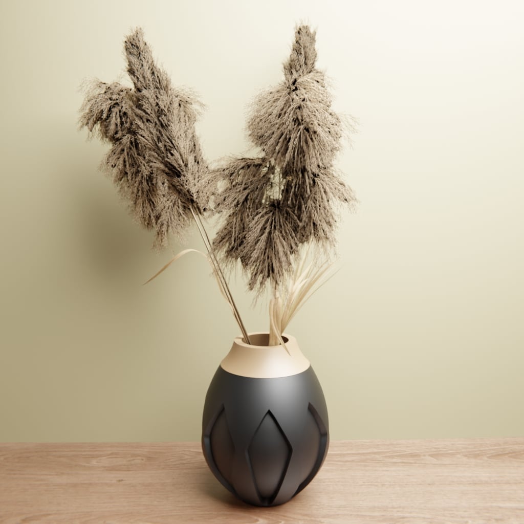 Flower vase 5 3d model