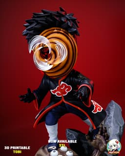 Obito Naruto Chibi - Premium Collectible 3d model