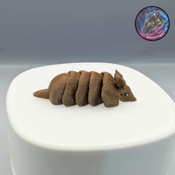 nano flexi armadillo 3d model