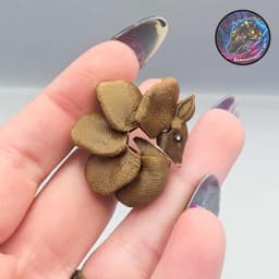 nano flexi armadillo 3d model