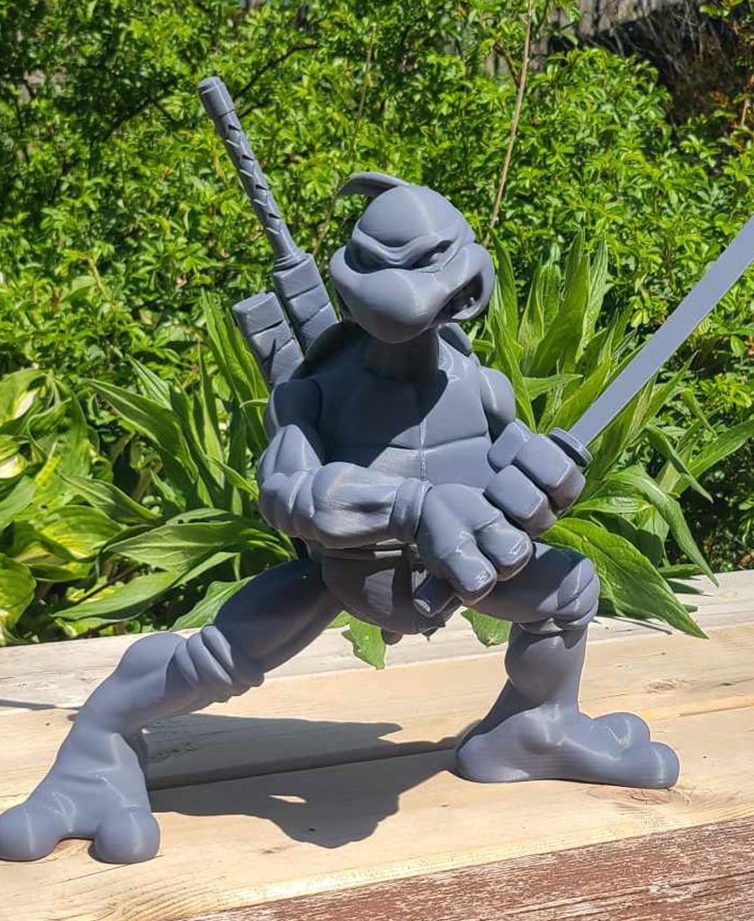 Classic Leonardo - printed at 250% scale! - 3d model