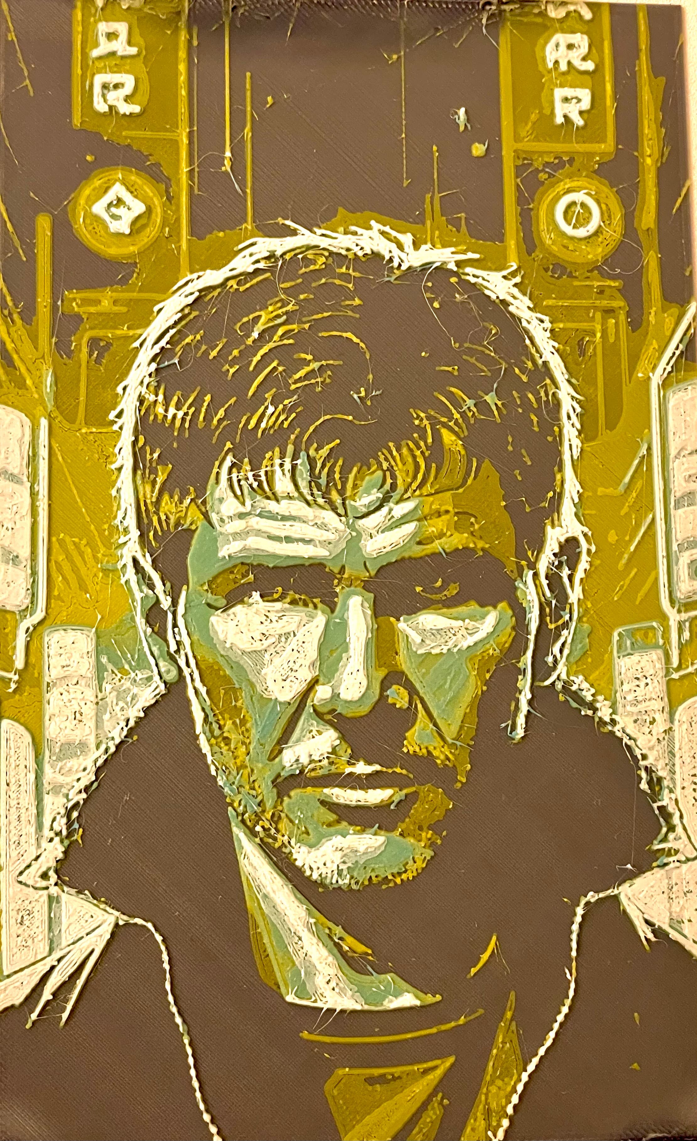 Deckard Portrait HueForge 3d model