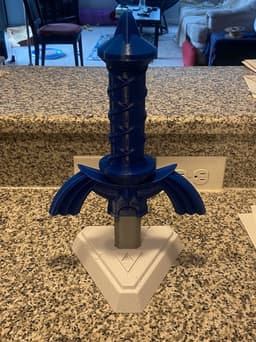 Collapsing Master Sword Stand 3d model