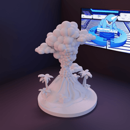 Ilha Vulcao.stl 3d model