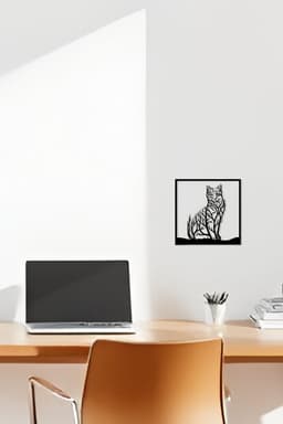 Cat Wall Art, Wall Decor, Home Decor 3d model