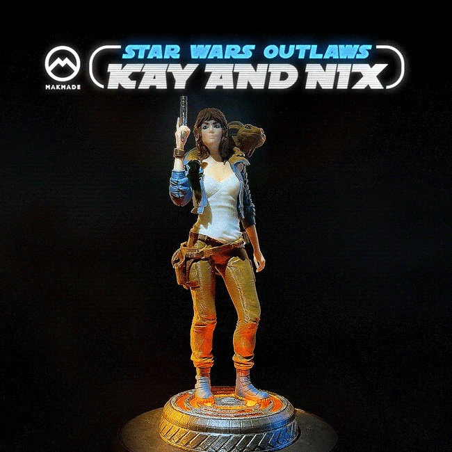 Kay Vess & Nix Figure 3d model