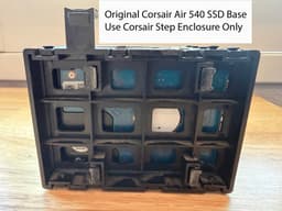 Corsair Air 540 Modular SSD Enclosure Cage System 3d model