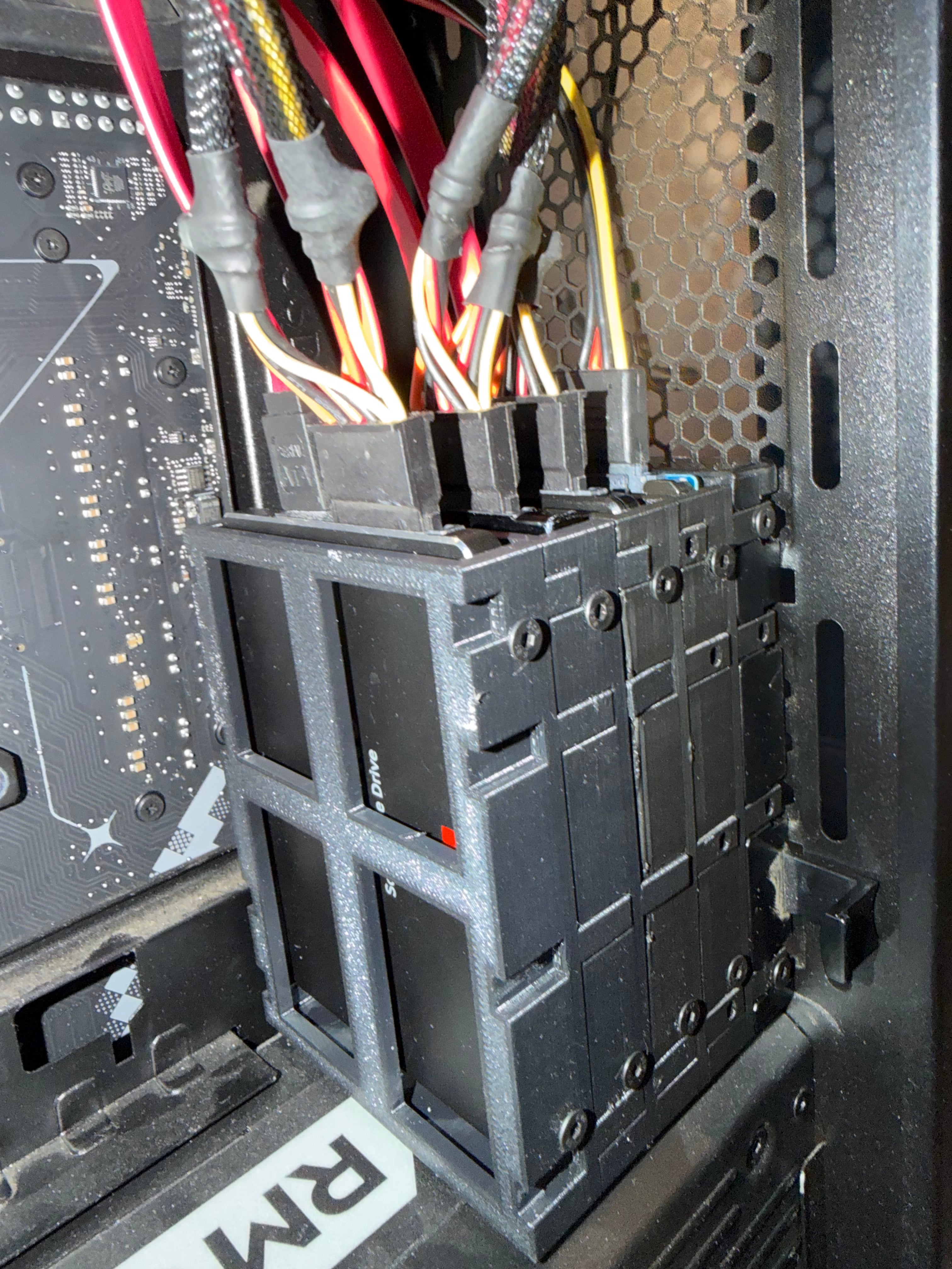 Corsair Air 540 Modular SSD Enclosure Cage System 3d model