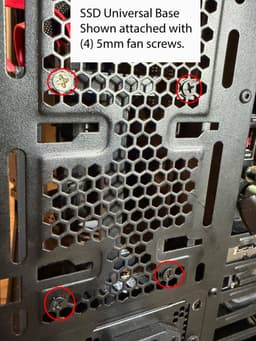 Corsair Air 540 Modular SSD Enclosure Cage System 3d model