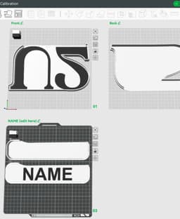 U2 Sign – LED strip compatible 3d model