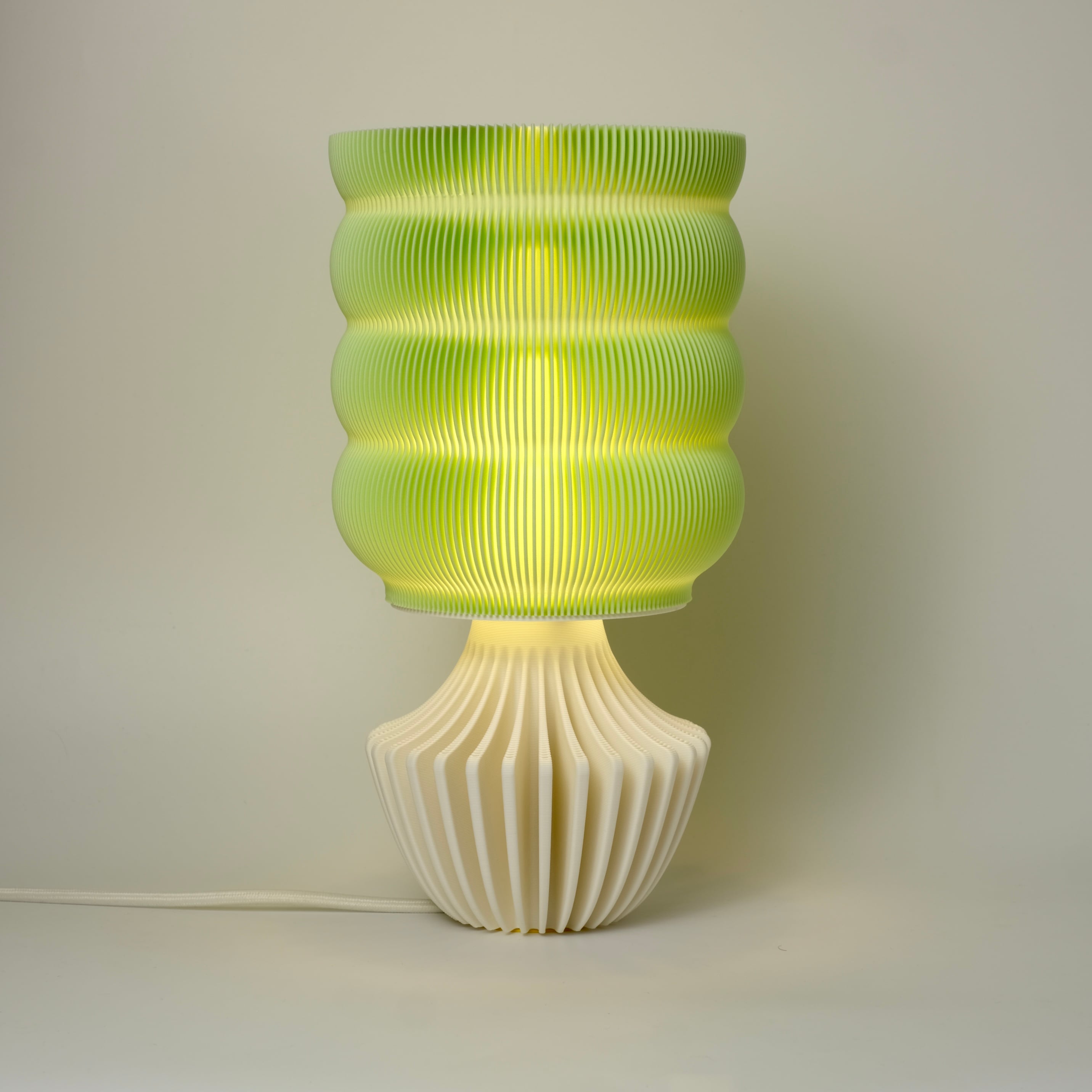 Wavy Lamp Base 3d model