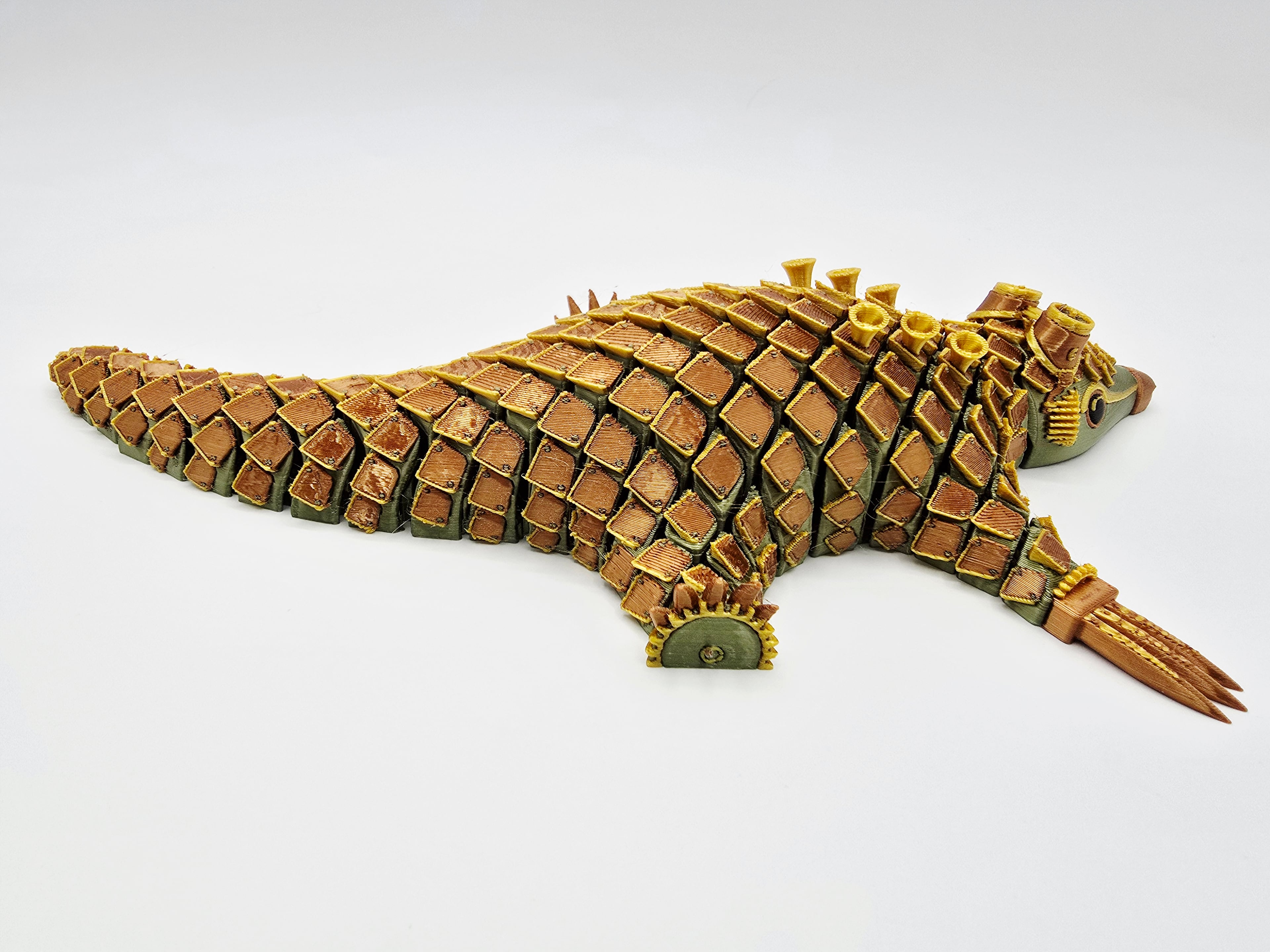 FLEXI STEAMPUNK PANGOLIN 3d model
