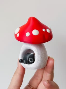 Woodland Beetles and Mushroom Nook 3d model