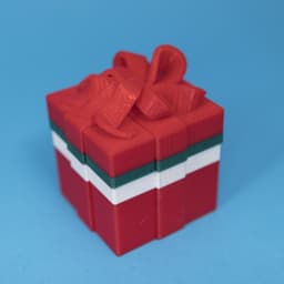 Gift Box Container (Single Color Version) 3d model
