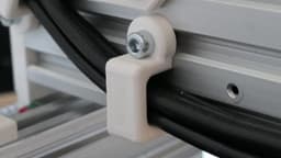 cable organizer - Extrusion 3d model