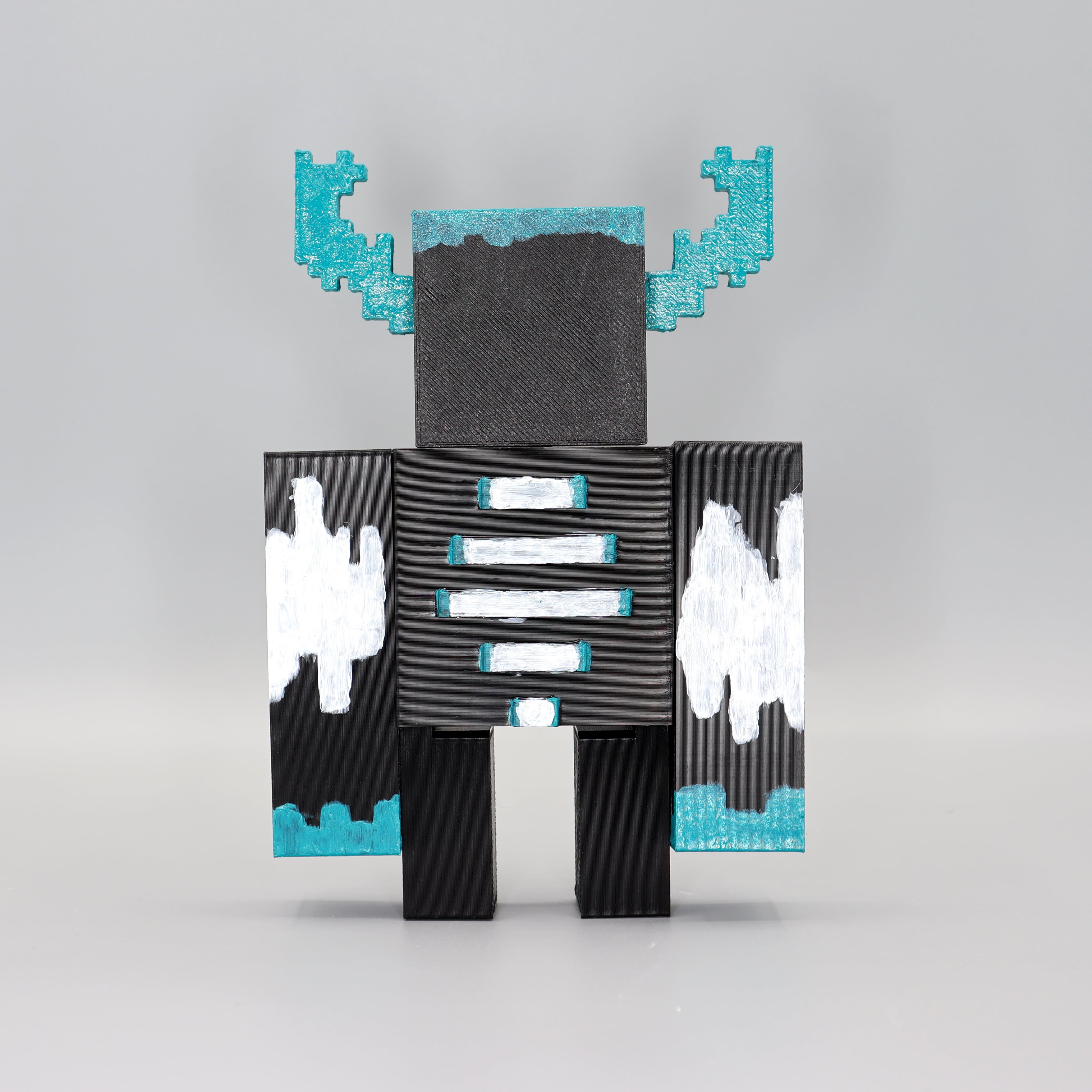 Warden fully articulated 3d model