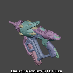 Si Fi Juno Blaster Overwatch 2 3d model