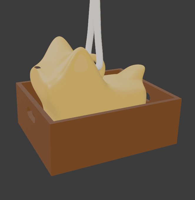 Bog the Box Dog 3d model