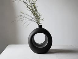 Modern Design Nordic Circular Ring Vase 3d model