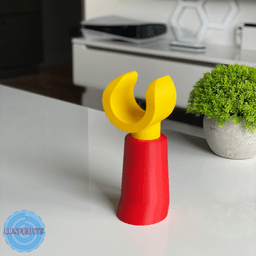 Universal Controller Stand | Lego minifigure inspired hand 3d model