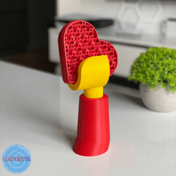 Universal Controller Stand | Lego minifigure inspired hand 3d model