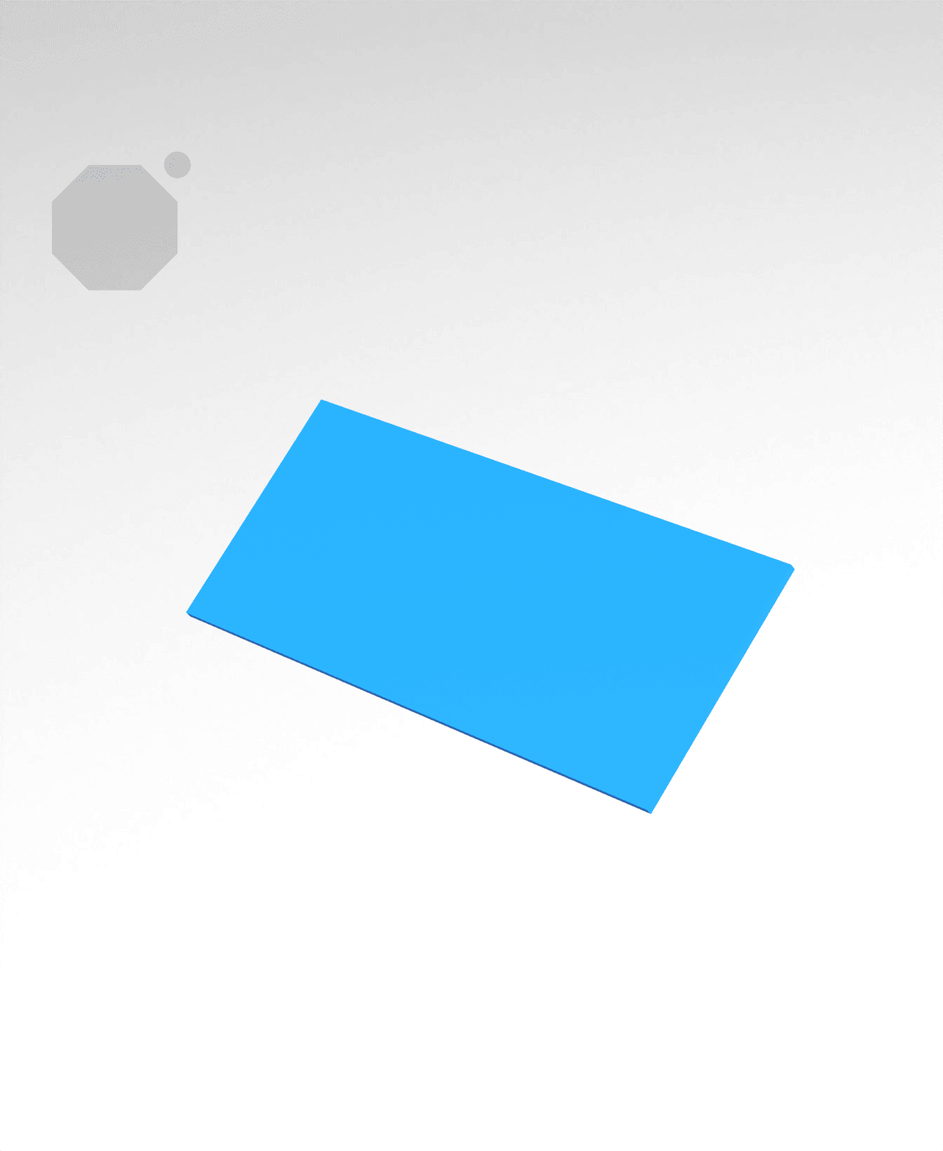 1 CU - Label 3d model