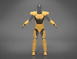 Darth Malgus's full body armor 3d model