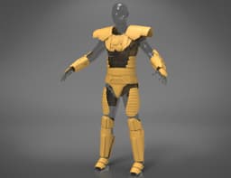 Darth Malgus's full body armor 3d model