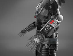 Darth Malgus's full body armor 3d model