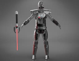 Darth Malgus's full body armor 3d model