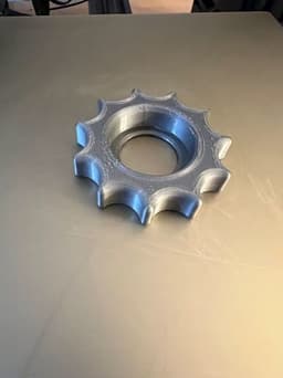 Thumb Wheel Ratchet Handle 3d model