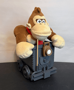 Donkey Kong Country Mine Cart 3d model