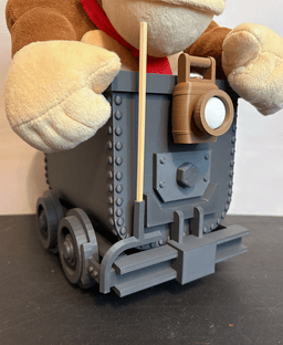 Donkey Kong Country Mine Cart 3d model