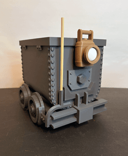 Donkey Kong Country Mine Cart 3d model