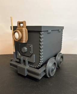 Donkey Kong Country Mine Cart 3d model