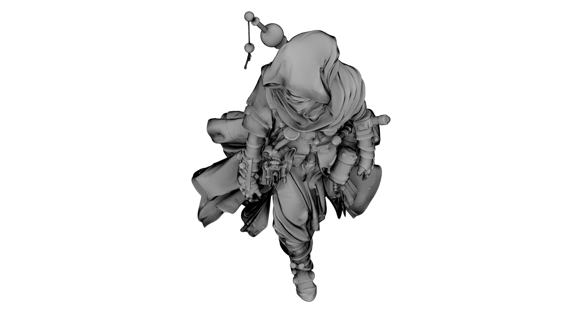 Patchwork Wanderer 3d model