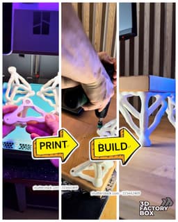 Generative Table Legs 3d model