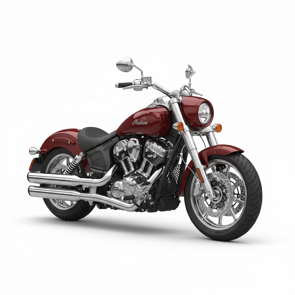 Indian Springfield Touring Cruiser Motorcycle 3d model